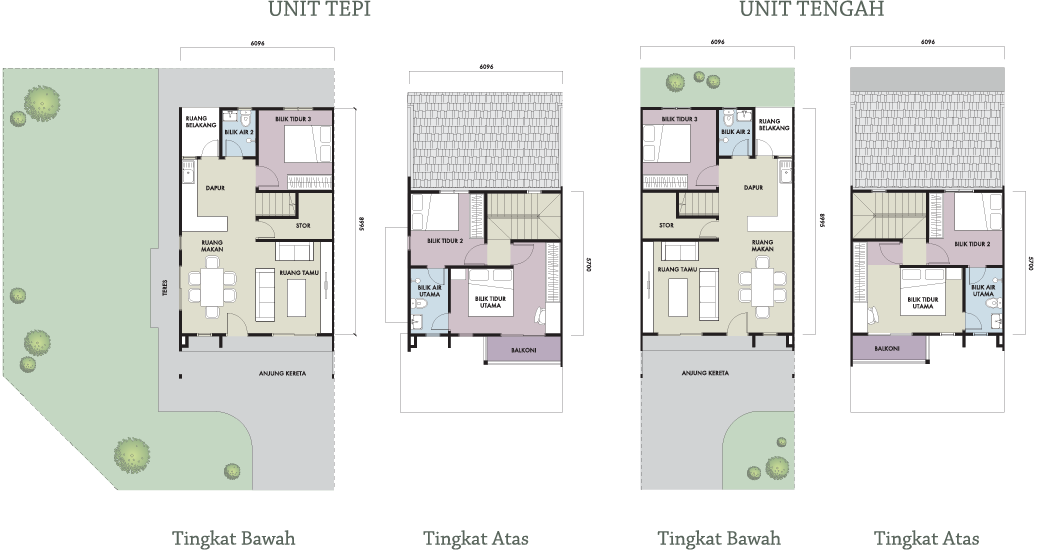 Pelan Type A Map